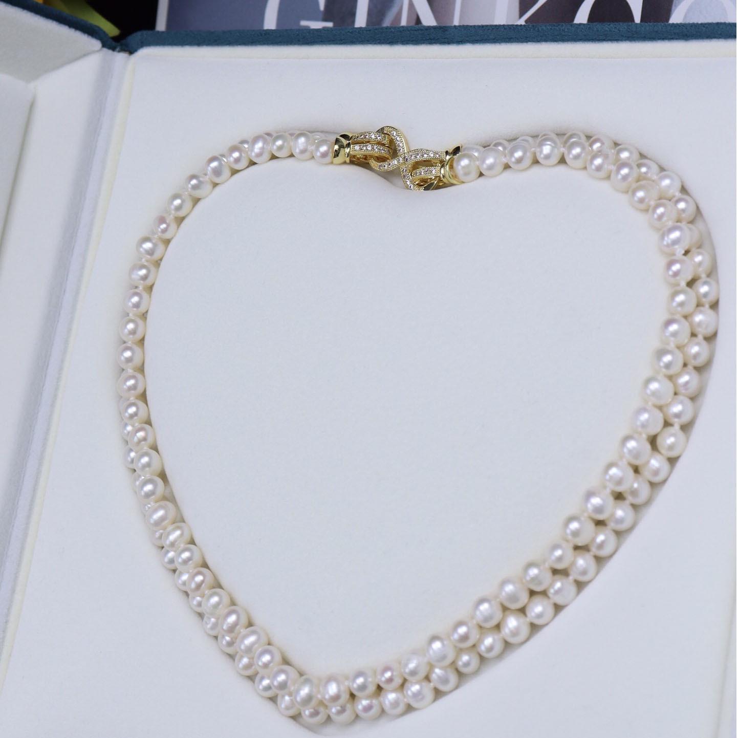 Zhuji Natural Freshwater Pearl Necklace - Women s Versatile Clavicle Chain, Classic Multistyle Fashion Jewelry.