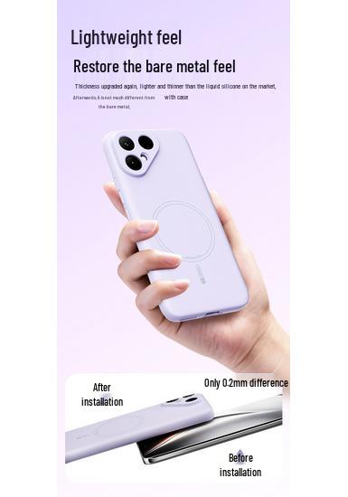Custodia per Telefono in Silicone Tecno Pova Curve 2 Skin-Feel - Copertura Pova 7 Ultra Anti-urto