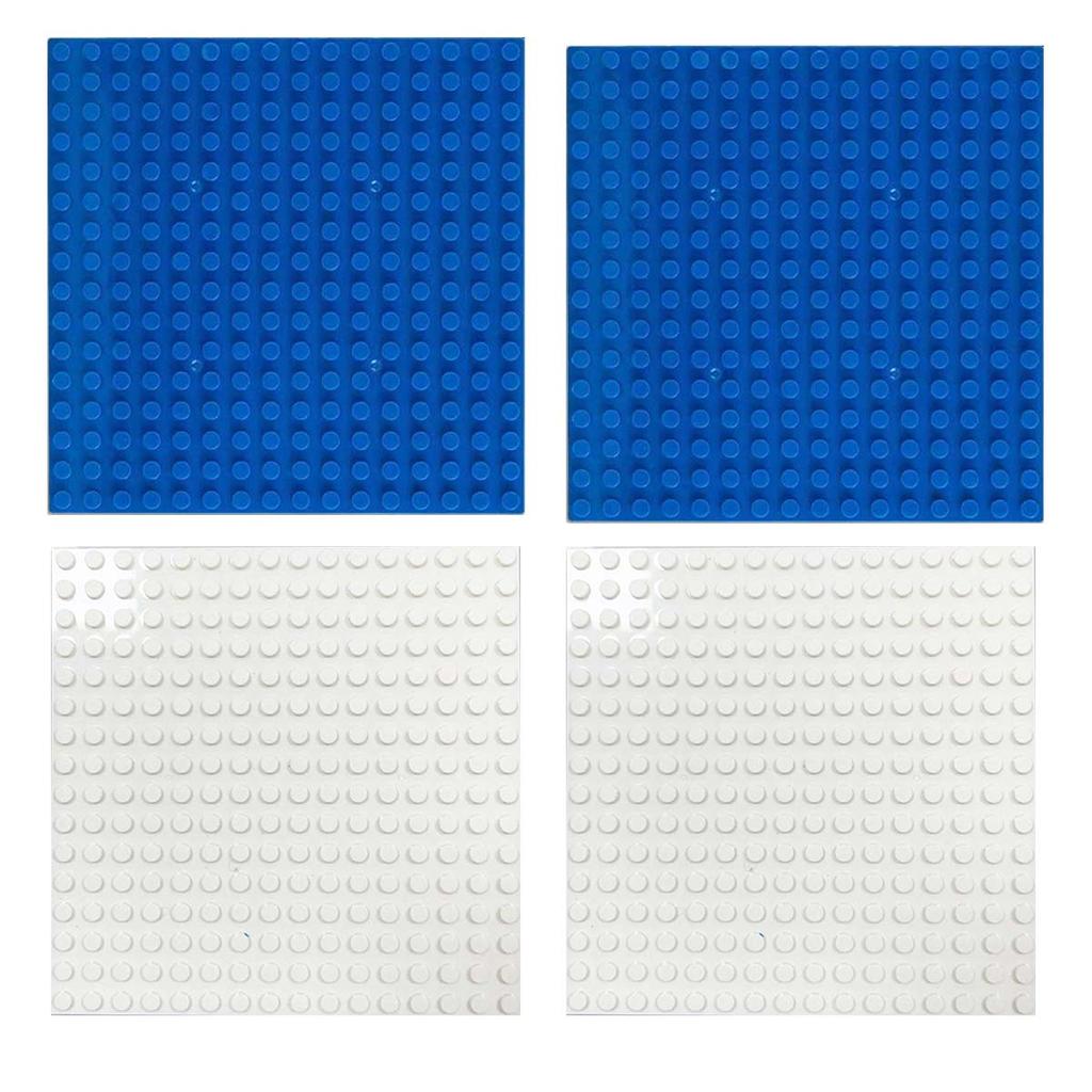 16x16 Block Base Plate 4pcs Compatible with Mainstream Brands Play CHILDREN'S Creativity Toy Base Accessories