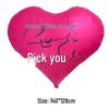 Xiaohongshu Qixi Festival Giant Heart Proposal Balloons - City Check-in Landmark Decorations