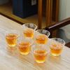 Thickened, heat-resistant glass tea cup for home use – transparent, Gongfu style, ideal for tea tasting. Large host cup, perfect for enjoying tea.