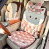 New car headrest waist rest plush comfortable car seat neck pillow pillow cute car supplies