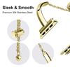 KALEBOL T Shaped Strap for Apple Watch Series 11 10 42mm/9 8 7 41mm/SE3 SE2 SE 6 5 4 40mm/3 2 1 38mm Zinc Alloy Watch Band