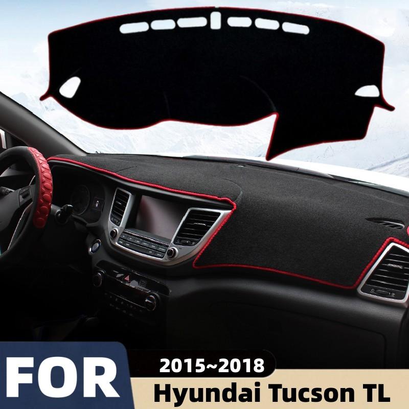 For Hyundai Tucson TL TLE NX4 2015~2026 Car Dashboard Panels Sun Shade Cover Anti-UV Dash Mat Dustproof Non-slip Mat Accessories