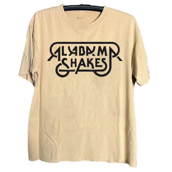 ALABAMA SHAKES Band Basic Logo Sand Color T Shirt Full Size S-5XL Unisex T-Shirt XXXXL