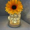 Sunflower Crystal Magic Cube Desk Lamp – jako na obrázku