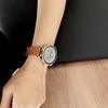 Lychee Grain Leather Strap for Huawei GT5/GT4 41mm Women's Watch, 18MM