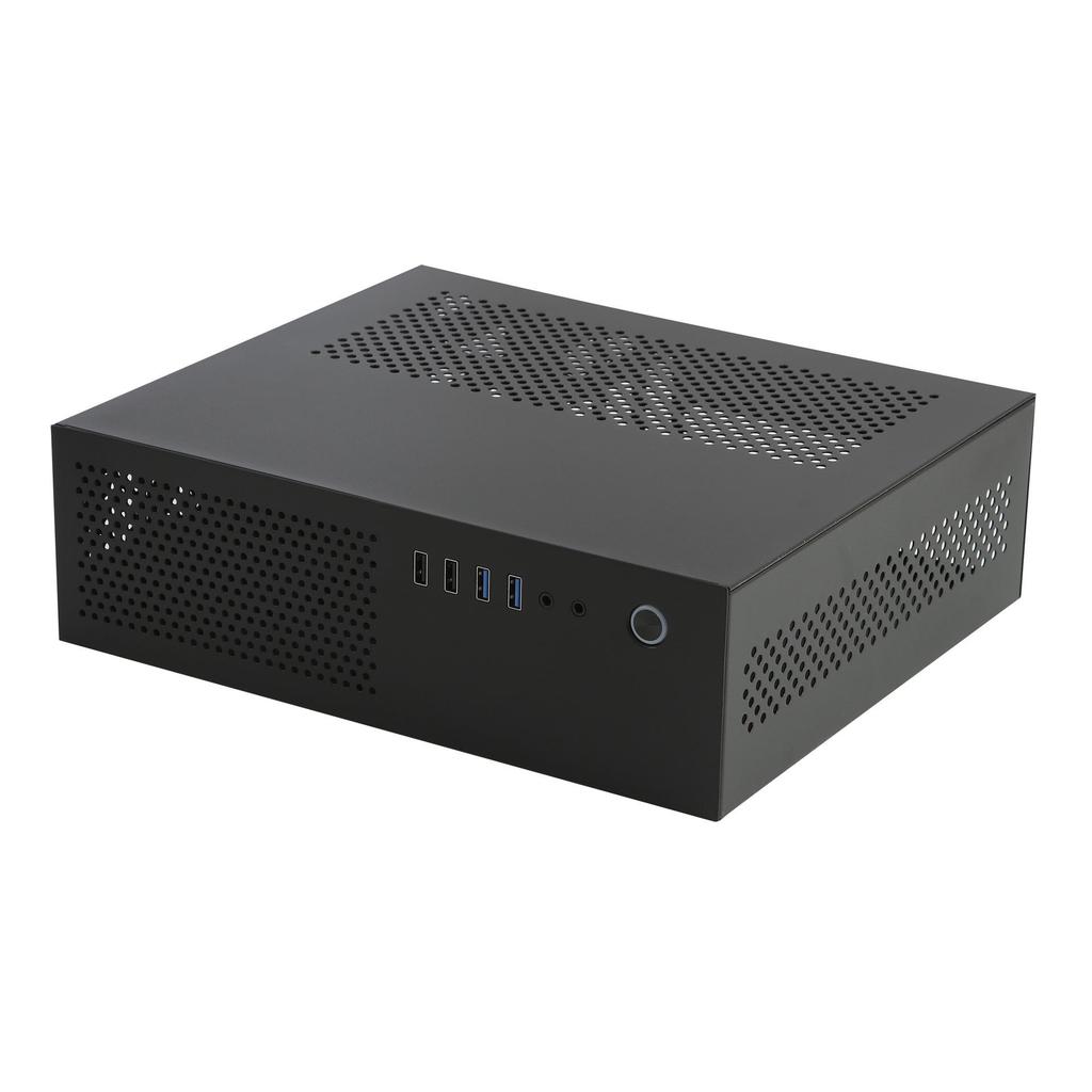 SKTC A10 Mini Horizontal/Vertical MATX 24x24 Motherboard 1U PSU 7.3L HTPC Computer Case