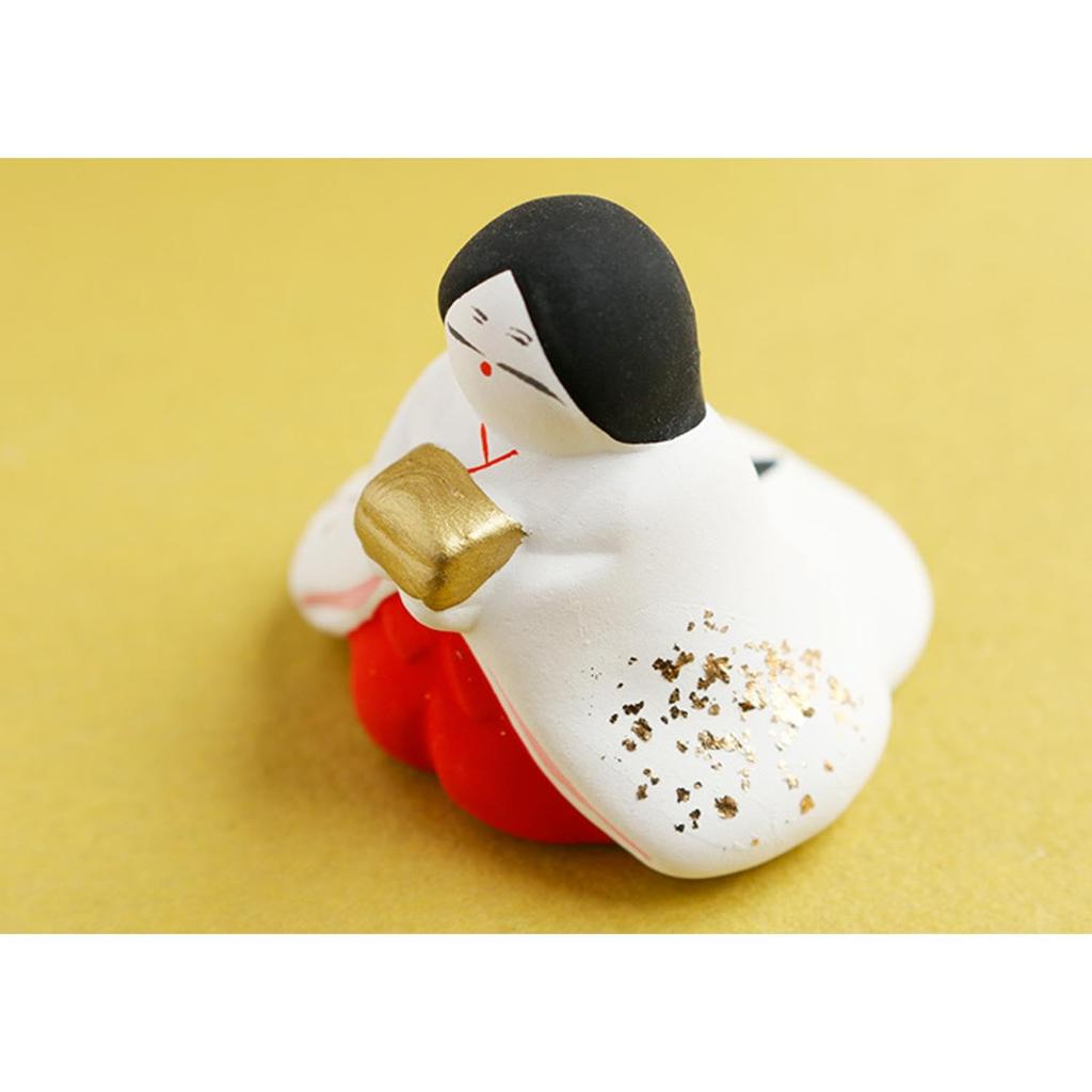 Nippon Chuko NBK Hina Three Court Craft Supplies Doll, Ladies, S30-9,