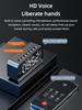 Desktop Mini LED Mirror Digital Clock Bluetooth Wireless Alarm Clock with Audio Cell Phone Speaker Stereo Sound Effect
