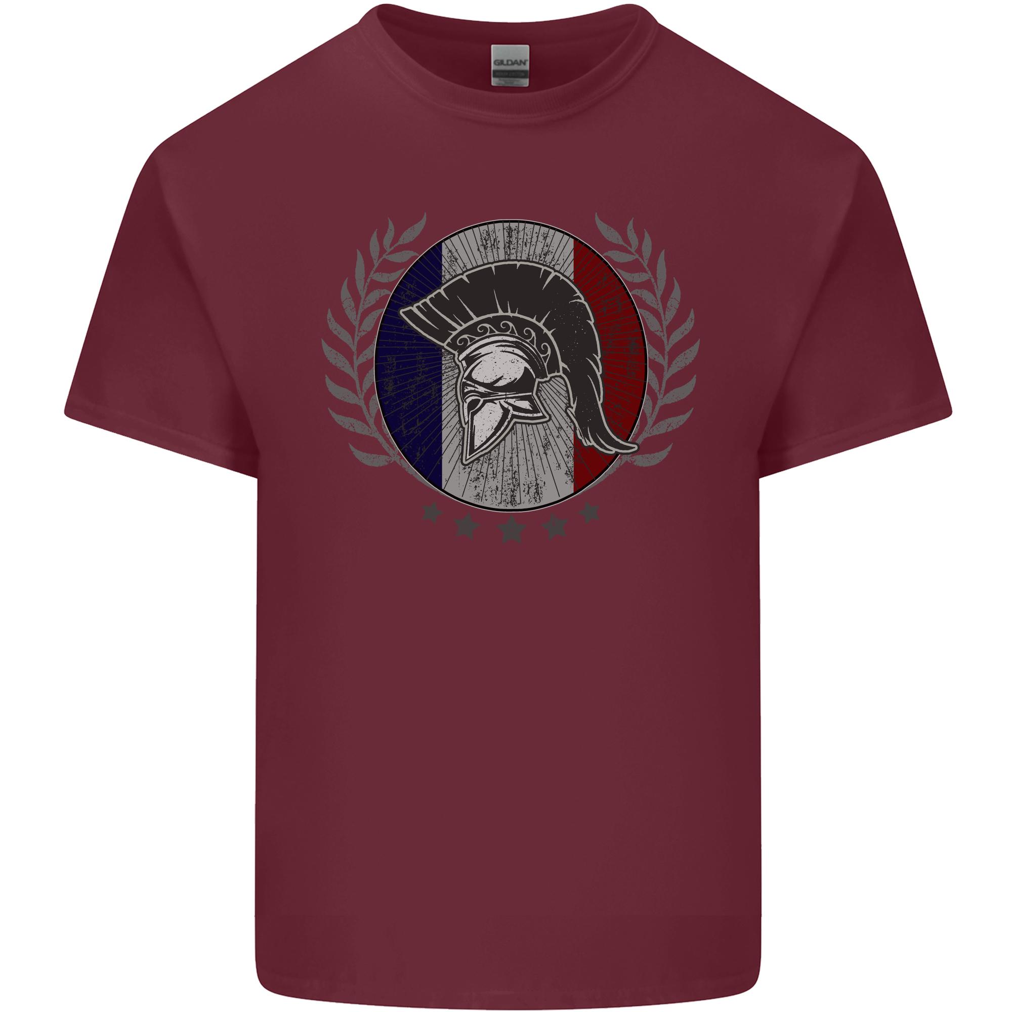 French Bodybuilding Flag Gym Training France Unisexs Light Cotton TShirt S