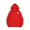 Nuova Tendenza Moda Autunno Inverno Uomo con Cappuccio Felpa Sportiva Casual Stampata Giacca con Zip