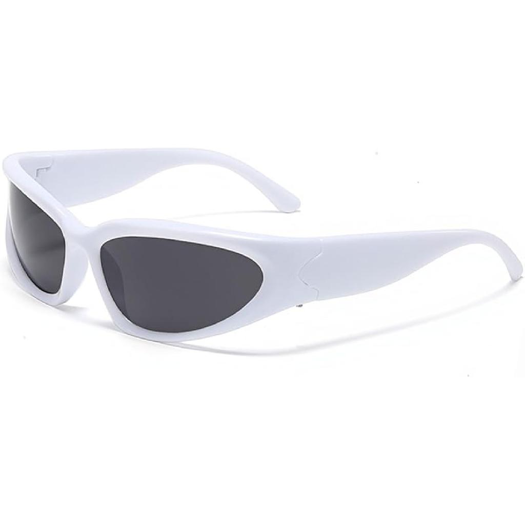 LASPOR Wrap Around Sport Sunglasses for Women Men Sport Shades Glasses Y2K Sunglasses