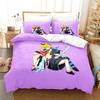 3D Printed Anime Panty Stocking Garterbelt Bedding Set Anime Double Twin Full Queen King Adult Kids Bedclothes Quilt Cover