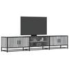 VidaXL TV Cabinet Sonoma Grey 210x35x41 Cm Engineered Wood, TV Stand, TV Sideboard, Multimedia Unit, TV Bench, Hi-fi Unit, 3300783