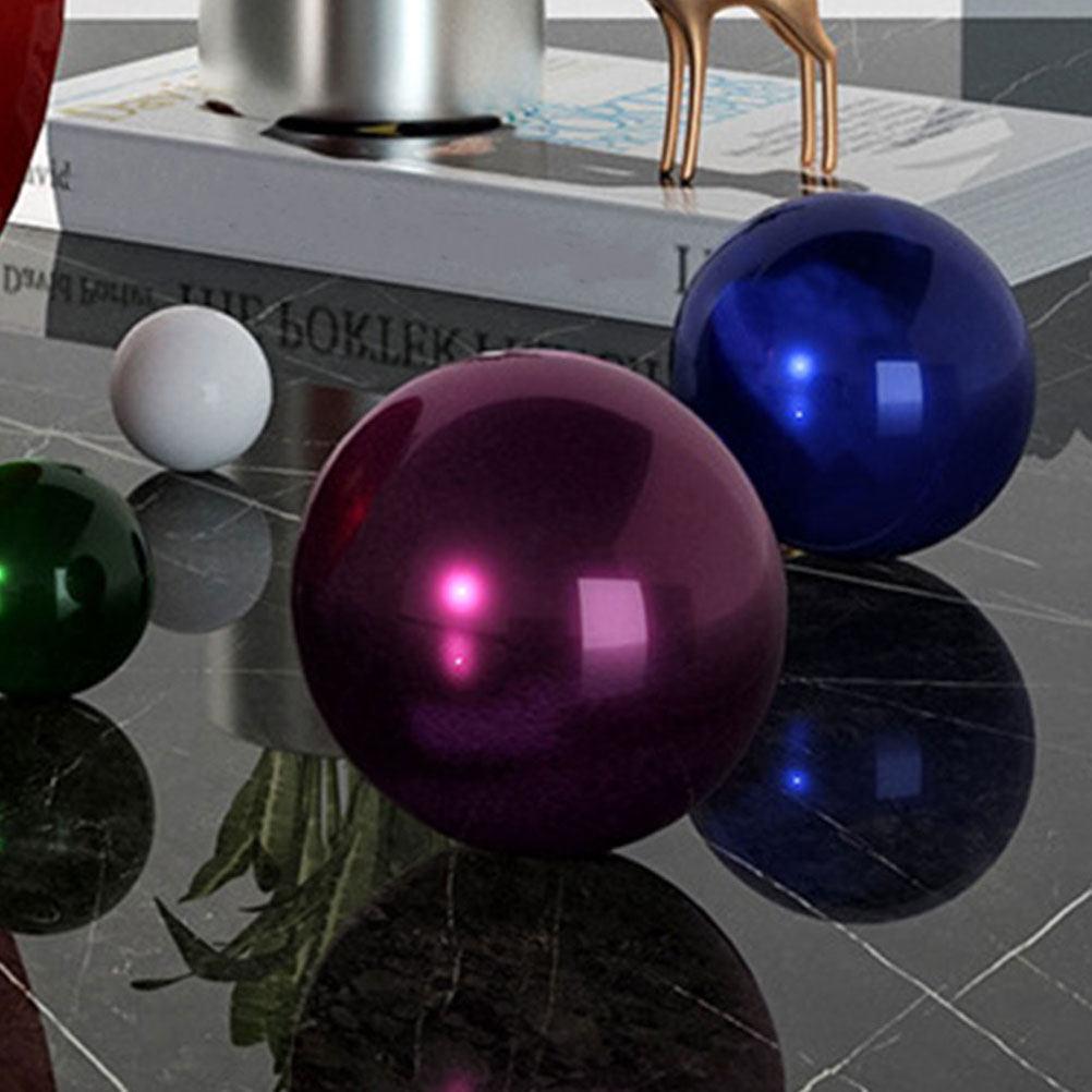 Sfera Specchio in Acciaio Inossidabile Lucidato Superficie Riflettente Trasparente Specchio da Giardino Sfera Decorazione Esterna Decorazione Patio Riflettente