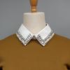 Retro Rhinestone False Collar. Luxurious Beaded and Shiny In Spring, Summer, Autumn and Winter. Handmade with Nailed Beads. Retr
