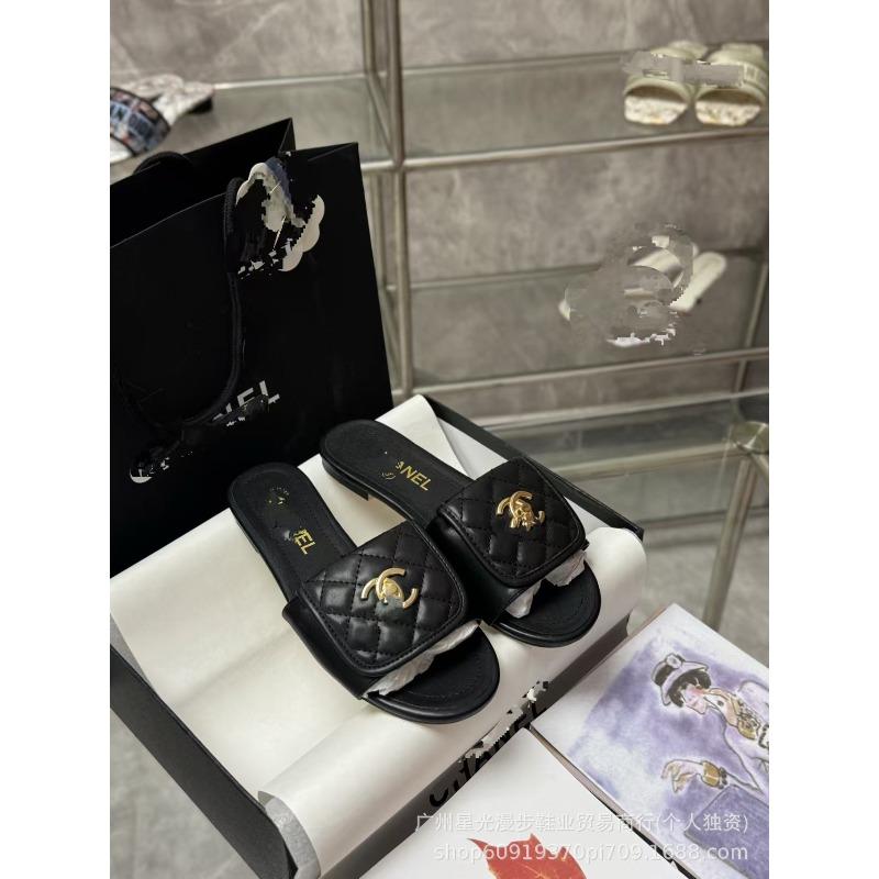 

rhombus schoolbag buckle summer new one-word fashion women s outer wear flat bottom mop 42 customized non-returnable