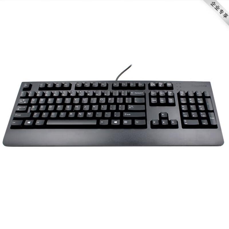 Lenovo Original SK8827 Full-Size Wired USB Keyboard