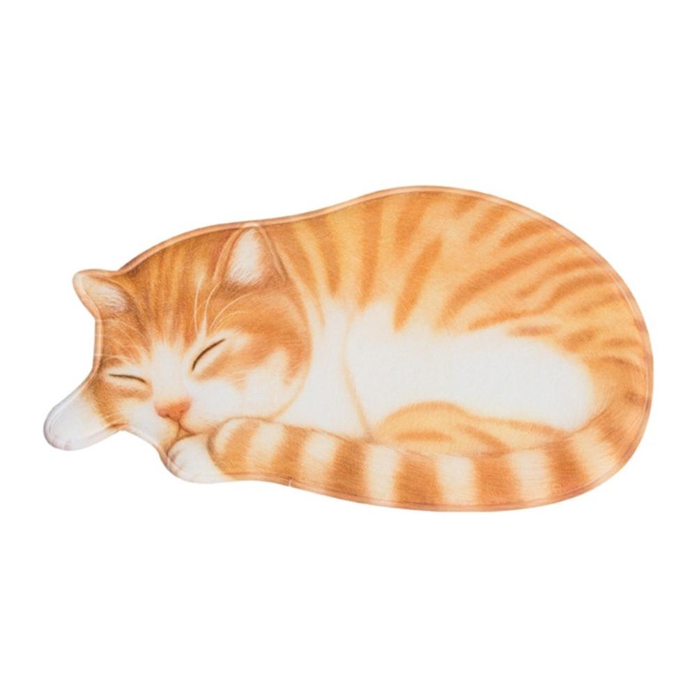 Wear Resistant Design Simulation Cat Floor Mat Living Room Tea Table Bedside