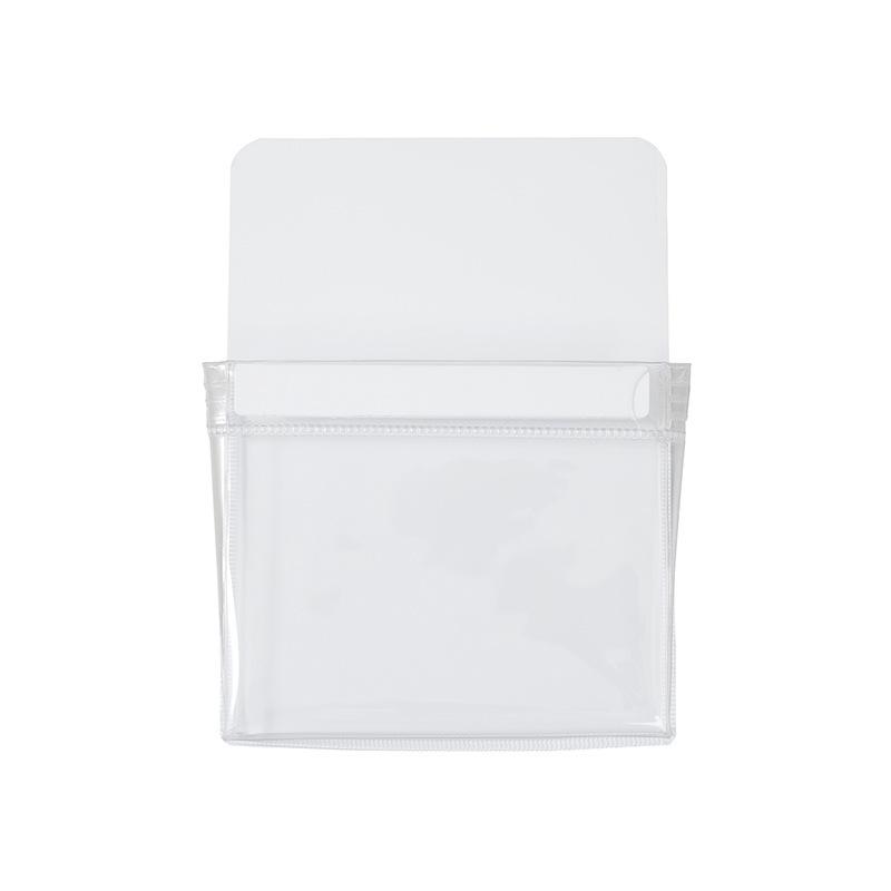 1 Refrigerator Side Door Magnetic Storage Bag, Punch-Free Miscellaneous Storage Box Storage Rack, Makeup Brush Stationery Or