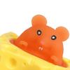 Portable Cheese Mouse Squeeze Toy for Stress Relief and Relaxation