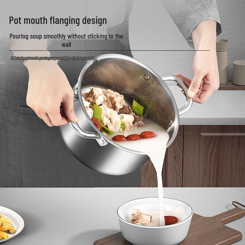 KOBACH 3-teiliges Kochgeschirrset aus Edelstahl 304