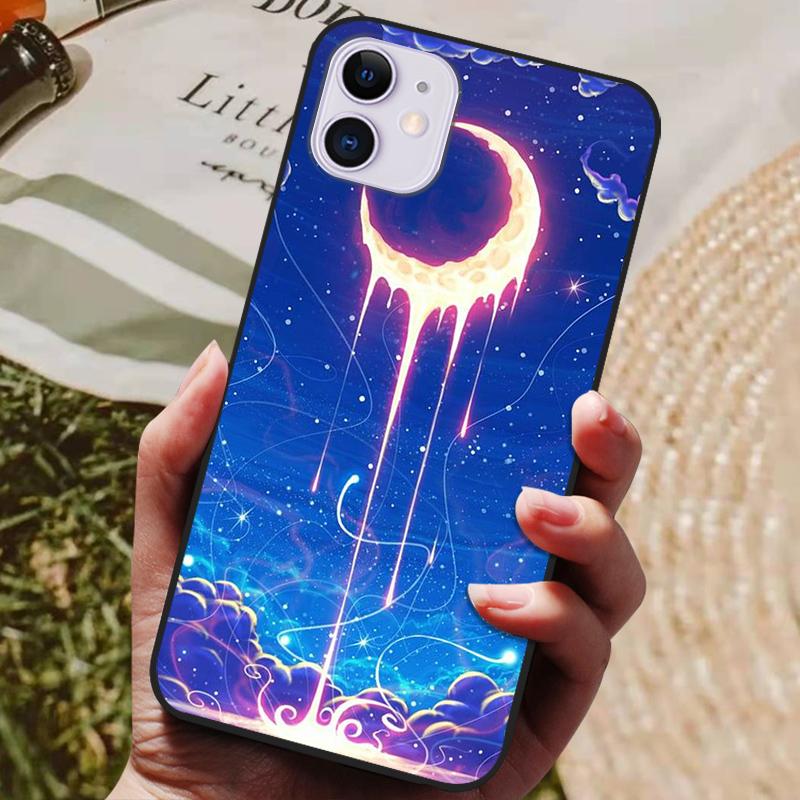 For Apple iPhone 12 pro max Case Silicon Back Cover Phone Case For iPhone 12 Mini pro Max 12Pro Soft Case luxury Fundas Cases