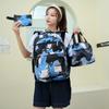 Large Capacity School Bag Backpack Set Male Female Student Three-Piece Backpack