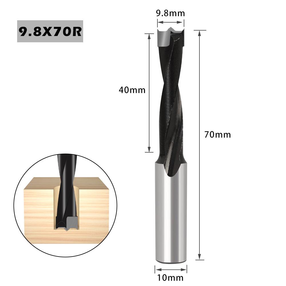 Woodworking Machinery Row Drilling Forward Reverse Alloy Woodworking Drill Bit Hole Opener 3-In-1 Hinge Tungsten Steel Drill Bit