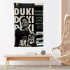 Singer Rapper Dduki Tapestry Microfiber Wall Hanging For Bedroom Living Room Decor Outdoor Festival Garden Bar Background