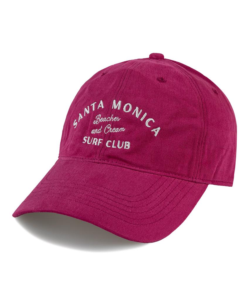 Bichiseuaenkeulim Santa Monica Cotton Ball Cap-Violet