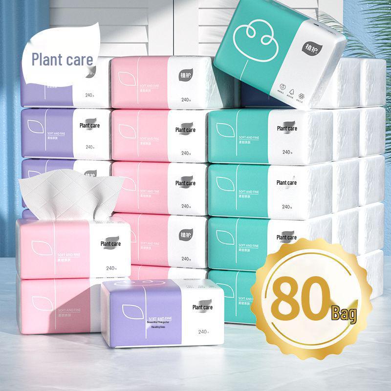40-Pack Family Bundle: Wood Tissue Paper, Toilet Paper, Towels, Napkins, Facial Tissues