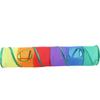 120CM Pet Products New Rainbow Direct Cat Tunnel Puzzle Cat Toys Foldable Cat Tunnel