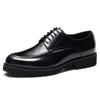 Mode Italienische Handgefertigte Herrenschuhe Echtes Leder Schwarz Braun Retro Business Hochzeit Formelle Schuhe für Herren 2025 Neu