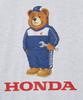 PHYPS MOTORCYCLE Mechanic Bear Short Sleeve Light Gray
