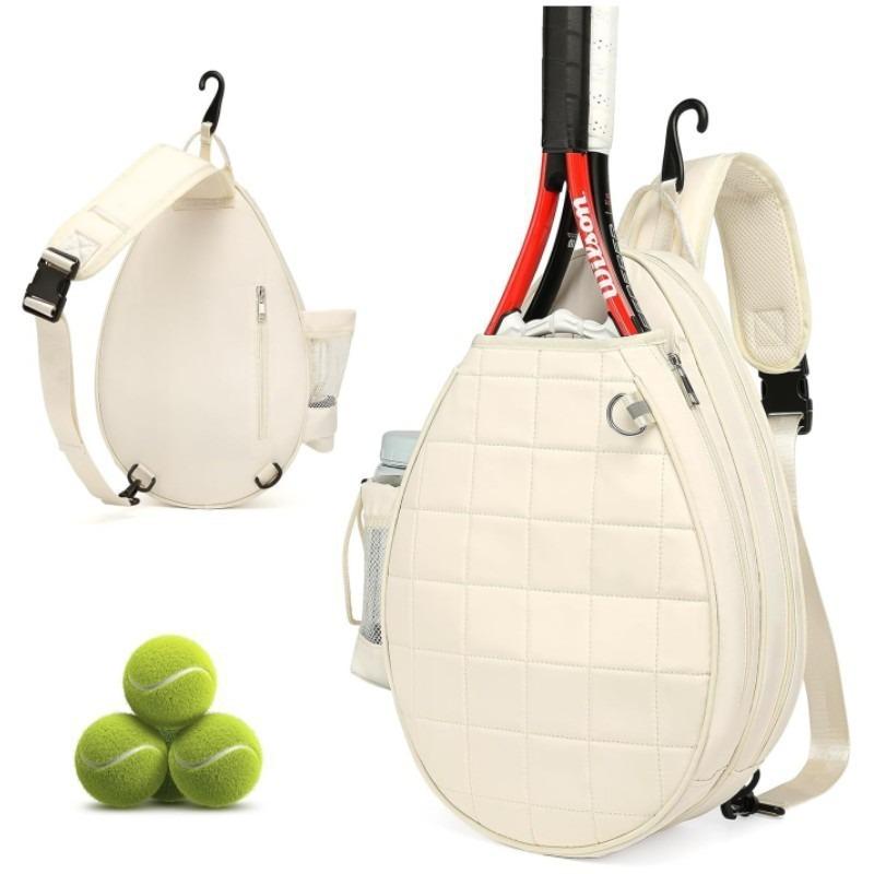 Schouder Sport Racket Rugzak, Grote Capaciteit Reizen Multi-compartiment Opbergtas met Apart Schoenencompartiment