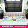 Pokemon Mermaid Style Characters Print Doormat Anti-slip Absorbent Floor Mat for Home Entrance Bedroom Living Room Decor