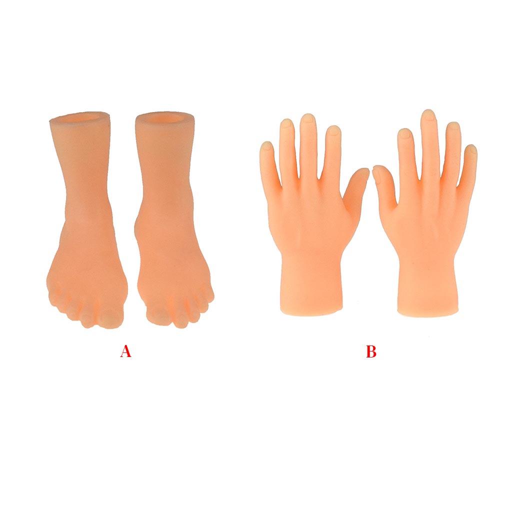 2pcs Cartoon Fingertip Toy Children Adults PVC Plastic Fingertip Puppet Party Prop