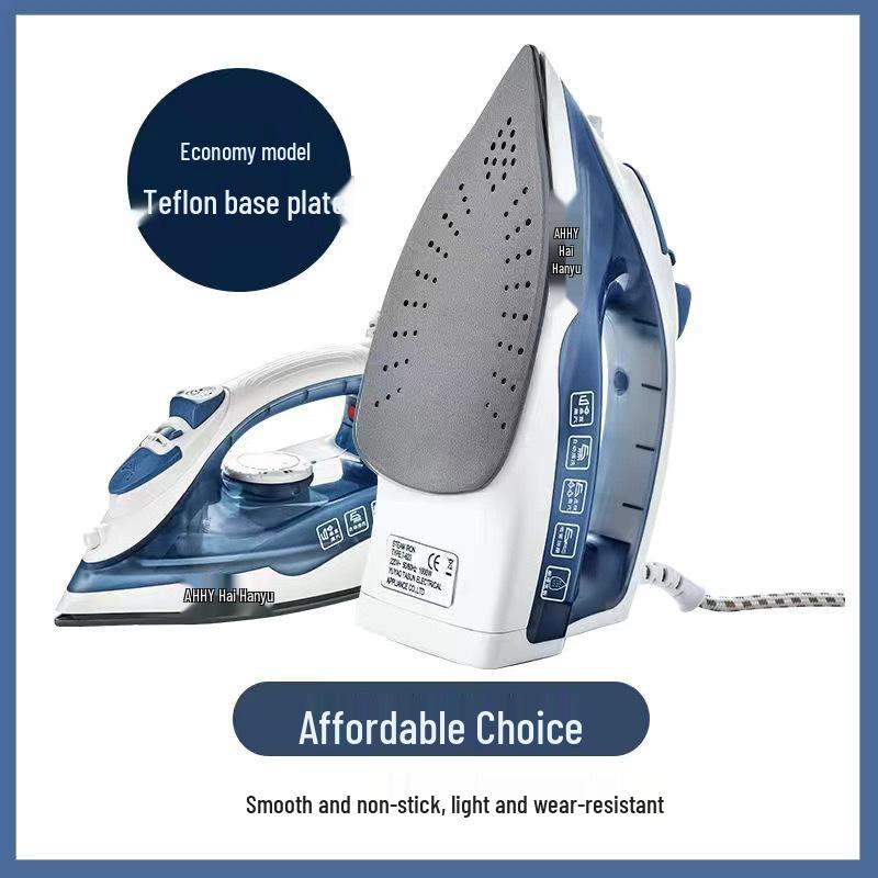 Dual-Use Electric Steam Iron for Dry & Wet Garments