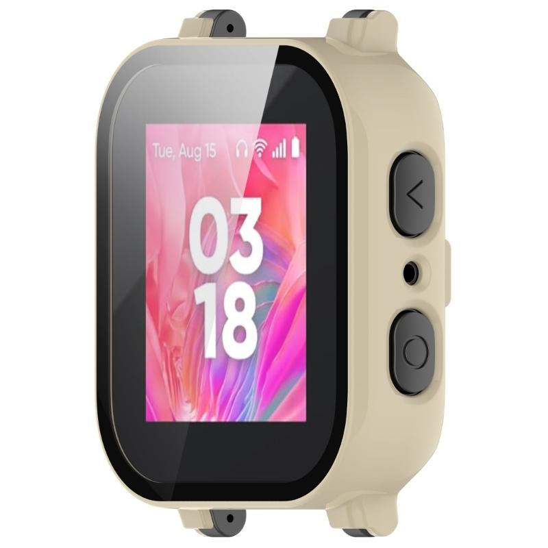 Screen Protector Case For Gabb Watch 3 Full Coverage PC Bumper for Smartwatch Protective Cover Case