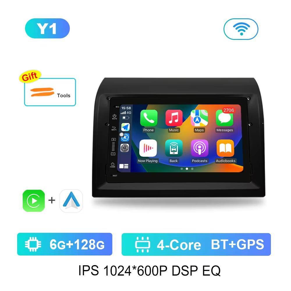 Android Car Radio Multimedia Video Player 7 Inch for Fiat Ducato 2006 - 2016 DSP Stereo GPS Bluetooth HD Touch Screen Carplay