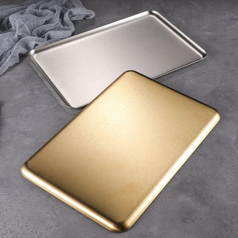 Rongguang 304 Stainless Steel Multi-Purpose Serving Tray