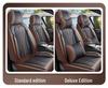 All-Season Napa Leather Seat Cushion Cover for Five-Seater Cars, SUVs & Off-Road Vehicles