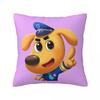 Sheriff Labrador Pillowcase Cushion Comfort Throw Pillow Sofa Decorative Cushions Used for Home Bedroom Living Room