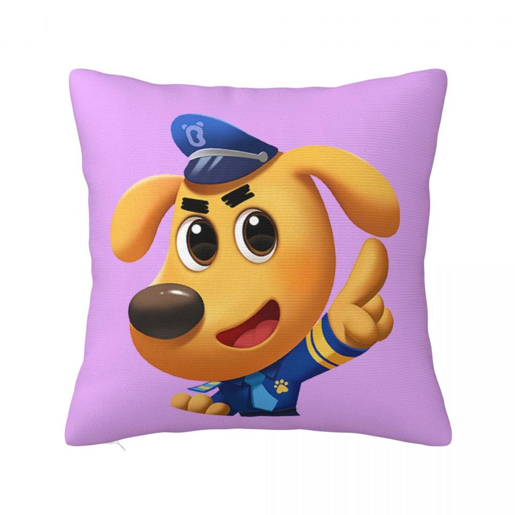 Sheriff Labrador Pillowcase Cushion Comfort Throw Pillow Sofa Decorative Cushions Used for Home Bedroom Living Room