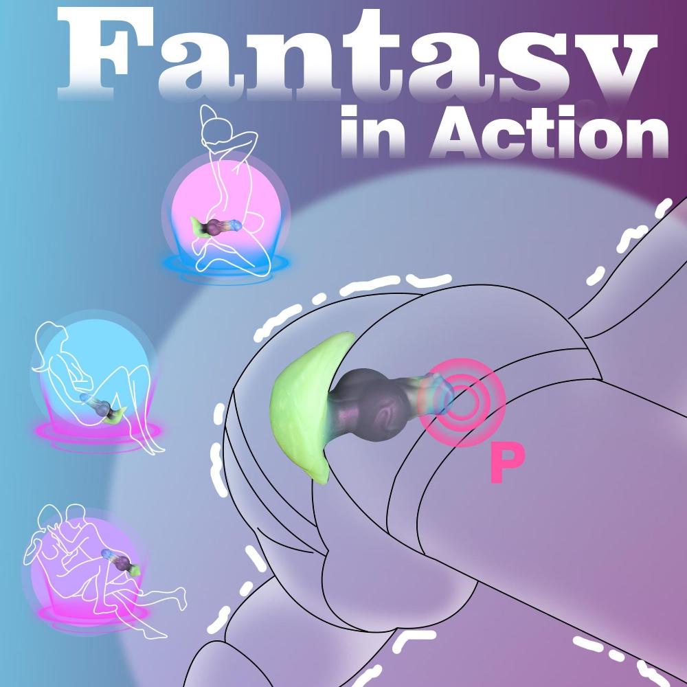 Silicone Anal Plug - Realistic Feel & Safe Design - Prostate Massager for Beginners and Experts