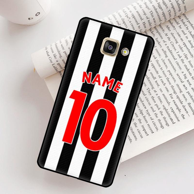 Personalised Football Name Number Cover For Samsung Galaxy J8 A7 A9 J4 J6 A6 A8 Plus 2018 A3 A5 J1 2016 J7 J5 J3 2017 Case
