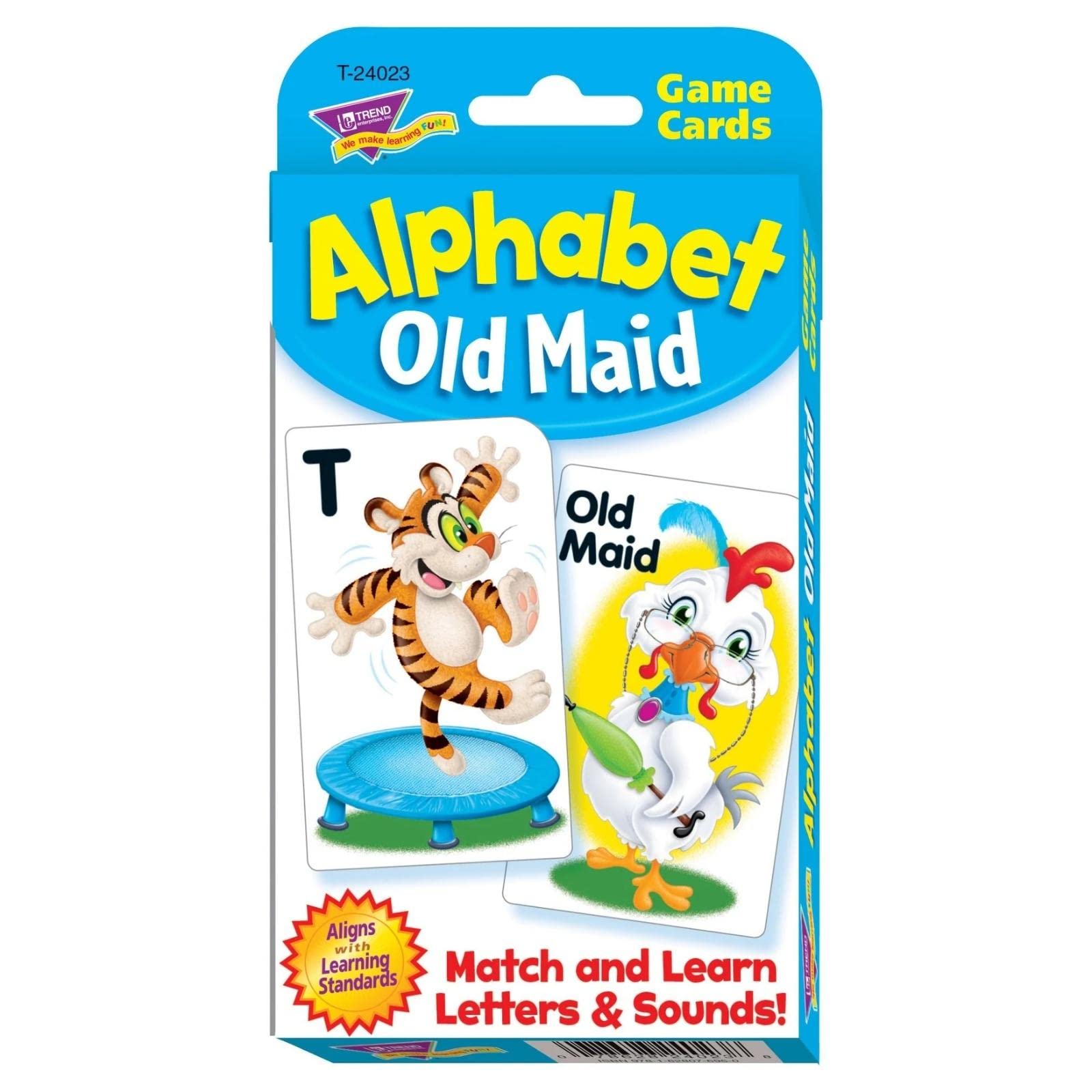 

Trend Alphabet Карточная игра Old Maid Trend Challenge Cards Alphabet Old Maid T-24023