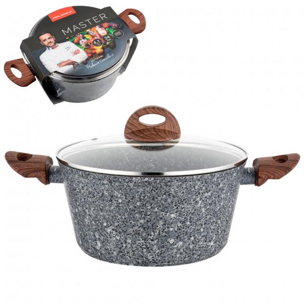 

Кастрюля алюминиевая с крышкой FLORINA MASTER 4,1 л